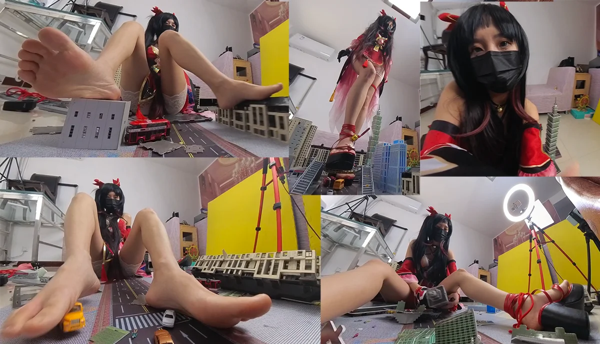 Giantess Sparkle destroys your city - Part 1 - VR360 - Image 2