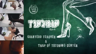「VR180」Tinyman Ep4 - Giantess teacher & trap of tutoring center