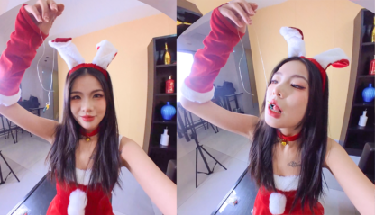 [Non-VR] POV: You are GIANTESS Santa's tiny Christmas present - Image 9