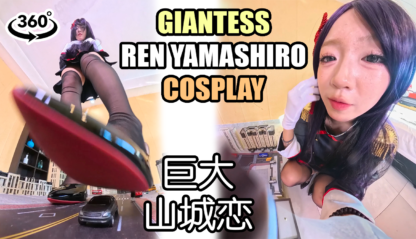 [VR360] Giantess Ren Yamashiro enslaves your city - Image 2