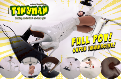 （VR180）Tinyman-Ep9-Lurking under feet of show girl