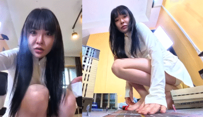 [VR360+FLAT VERSION] Naughty Giantess Destroys your city - Image 6
