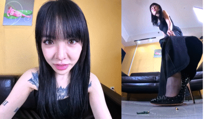 [VR360+FLAT VERSION] Naughty Giantess' Crushing Game - Image 3