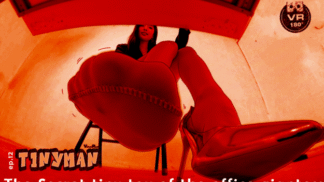 (VR180)Tinyman-Ep12-The secret tiny toy of the office giantess
