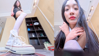 Cute Giantess Peach terrorizes your city [VR360+FLAT VERSION]