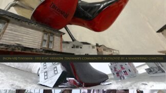 (Non-VR)Tinyman Ep15 - Flat version - Tinyman's Community Destroyed by a Wandering Giantess
