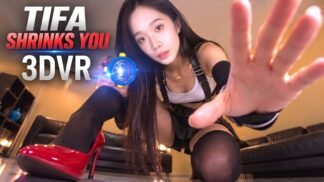 Tifa Shrinks You! [MINI GIANTESS 3DVR+VR180+FLAT VERSION]